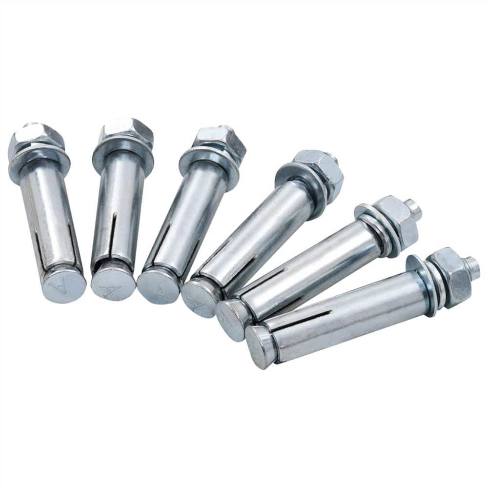 2-Tier Floating Wall Shelf Stainless Steel 100x30 cm