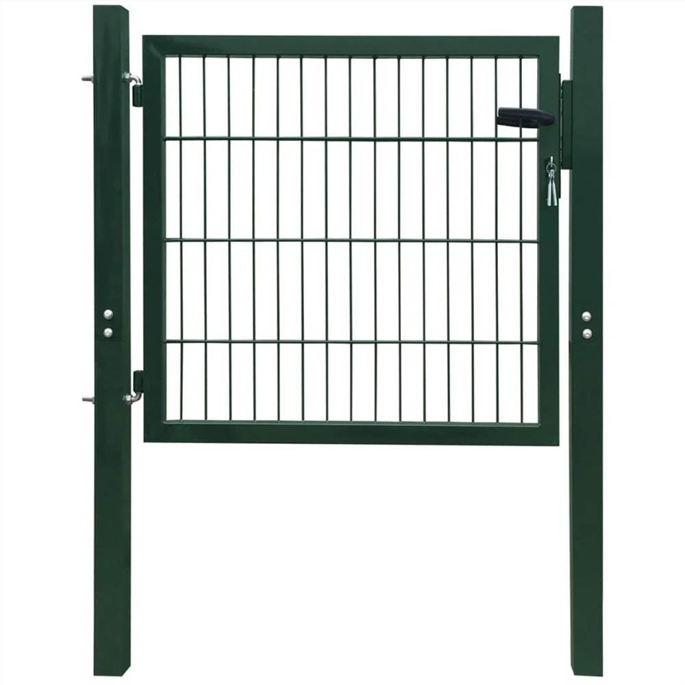 

2D Fence Gate (Single) Green 106 x 130 cm