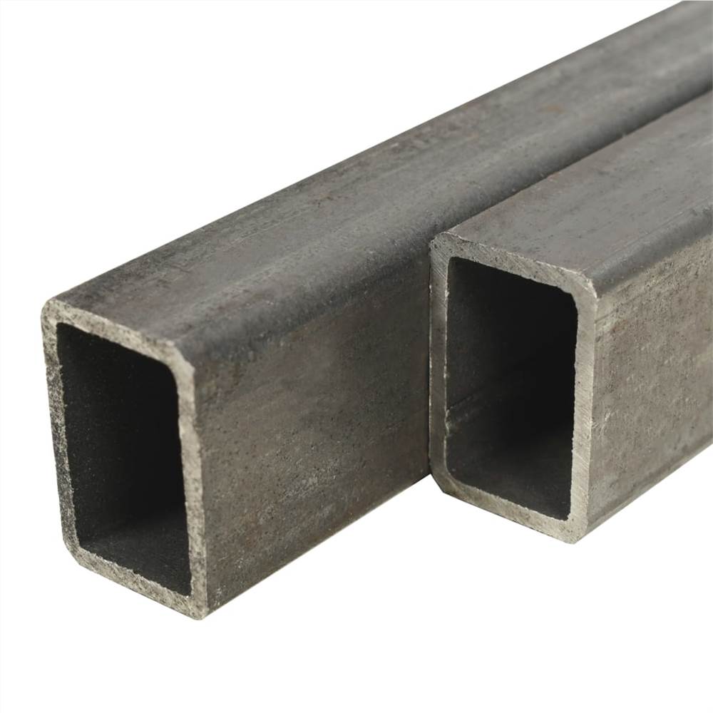 

2x Structural Steel Tubes Rectangular Box Section 1m 60x40x3mm
