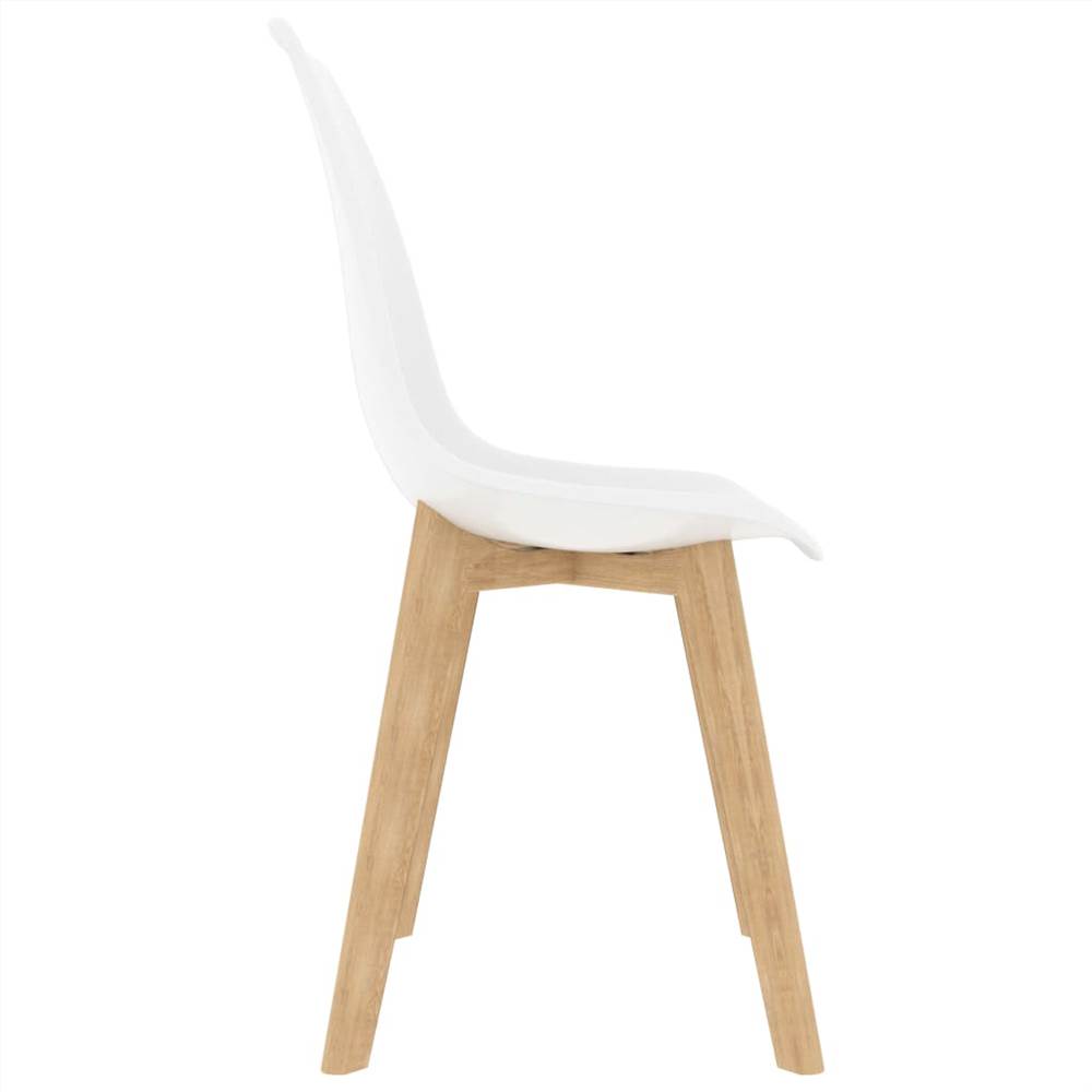 5 Piece Dining Set White