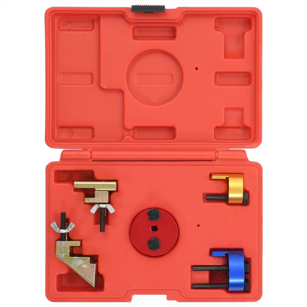 5 Piece V-Ribbed Belt Stretch Tool Set for BMW Ford Volvo Citroen Mercedes Fiat