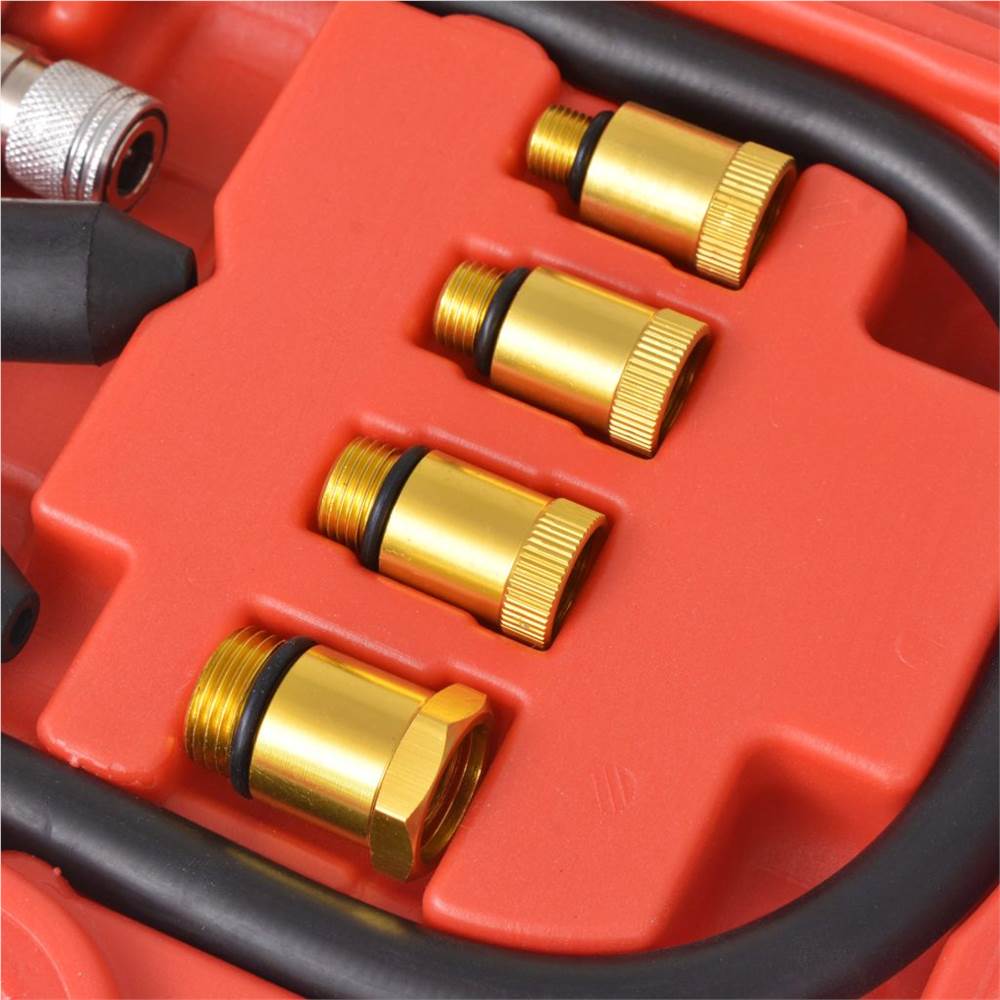 8 Piece Petrol Engine Compression Tester Kit