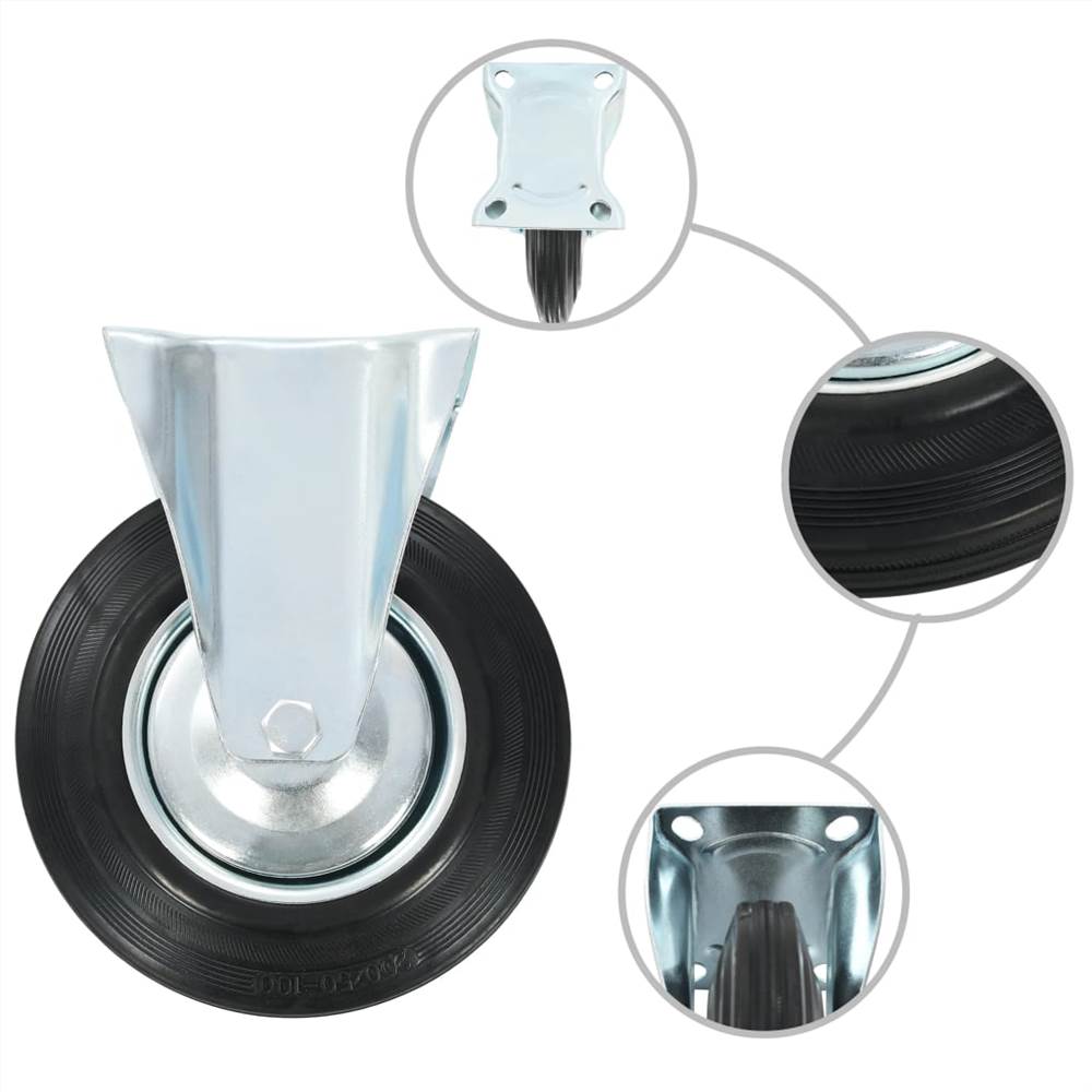 8 pcs Casters 200 mm