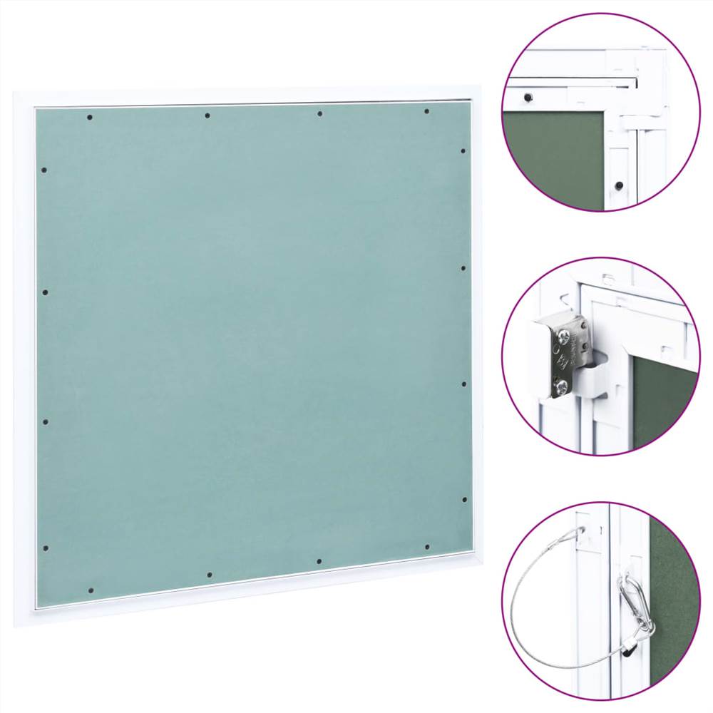 

Access Panel with Aluminium Frame and Plasterboard 600x600 mm