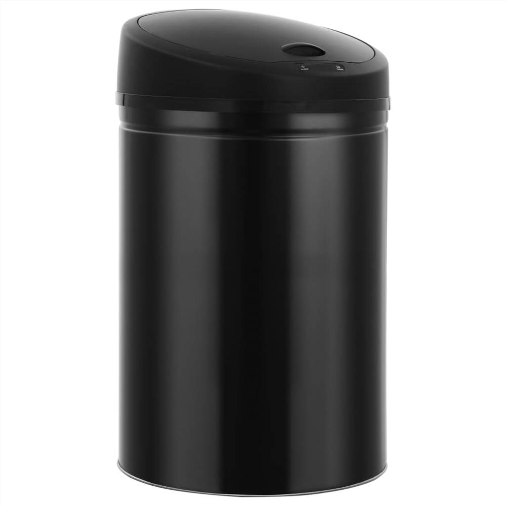

Automatic Sensor Dustbin Garbage Bin 42 L Black