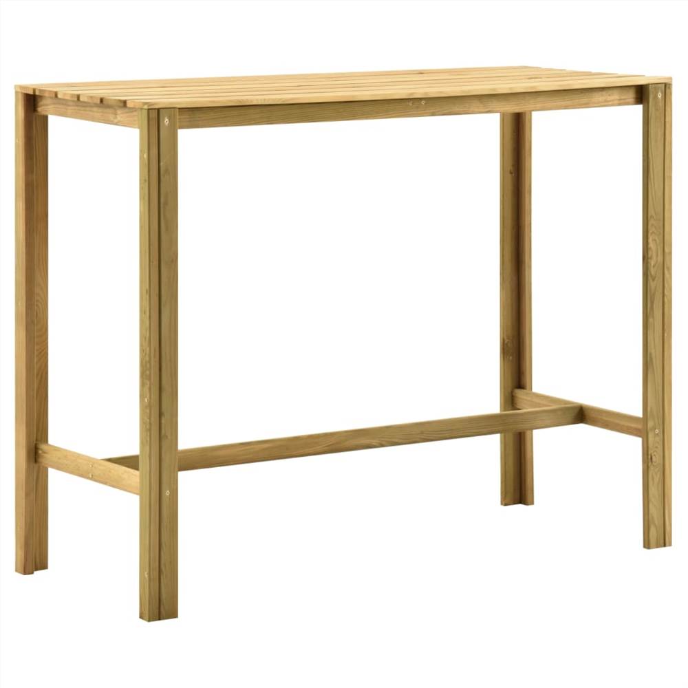 

Bar Table 140x60x110 cm Impregnated Pinewood