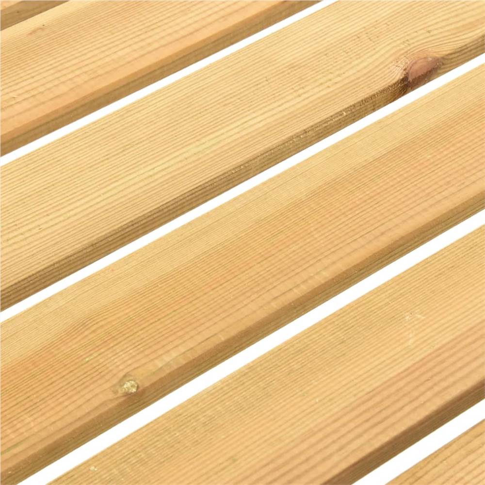 Bar Table 140x60x110 cm Impregnated Pinewood