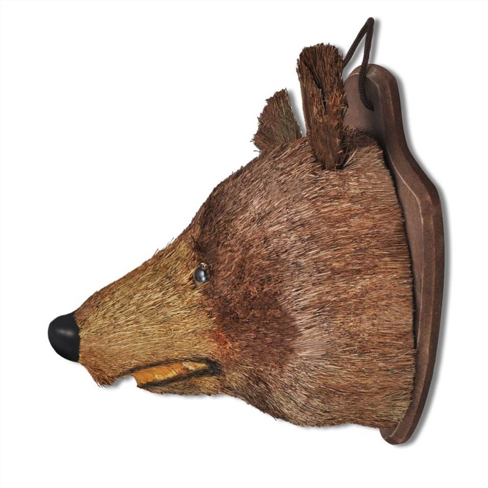 Bear Head Wall Mounted Decoration Natural Looking