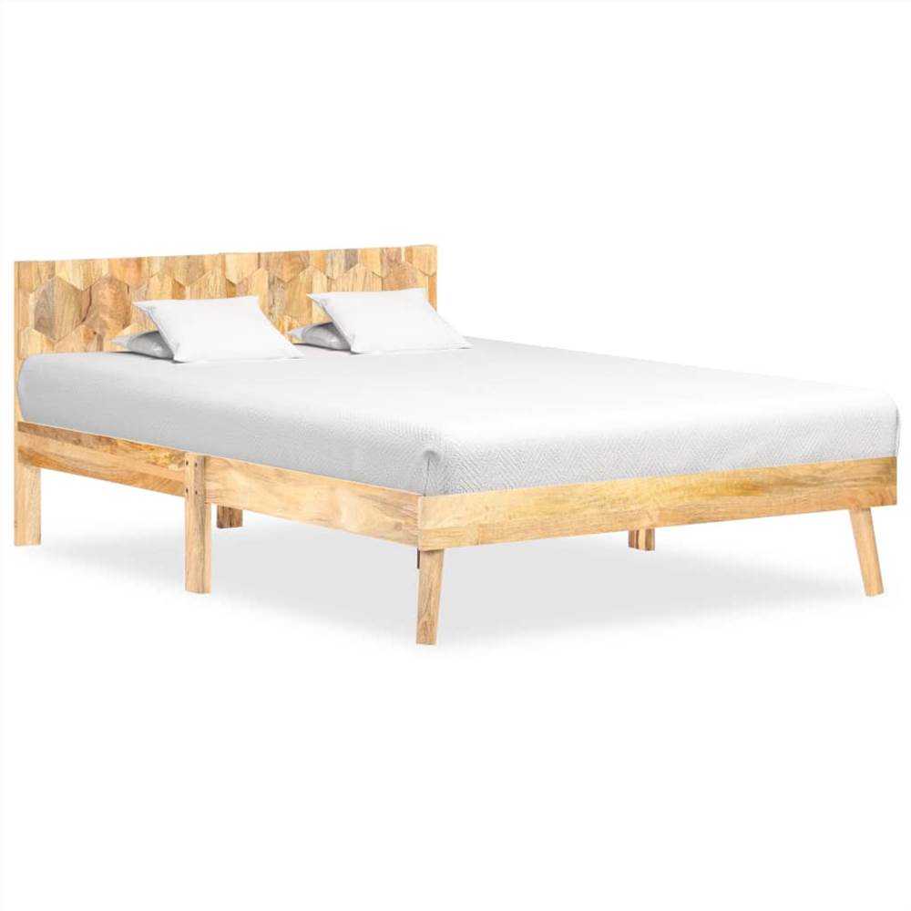 

Bed Frame Solid Mango Wood 120x200 cm