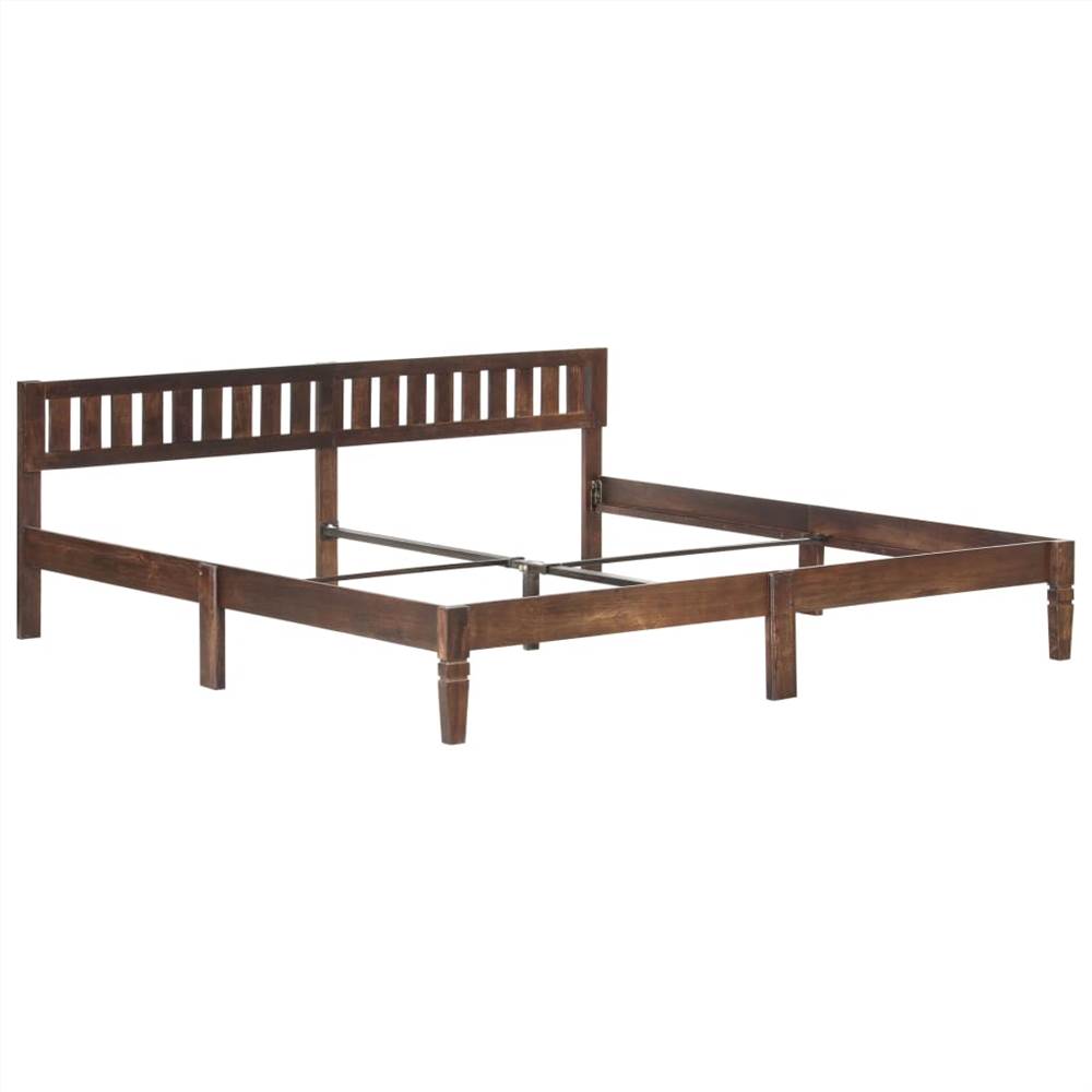 Bed Frame Solid Mango Wood 200 cm