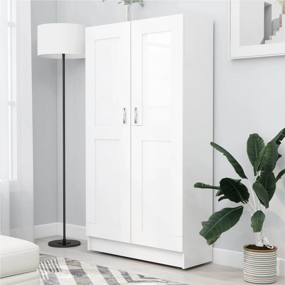 

Book Cabinet White 82.5x30.5x150 cm Chipboard