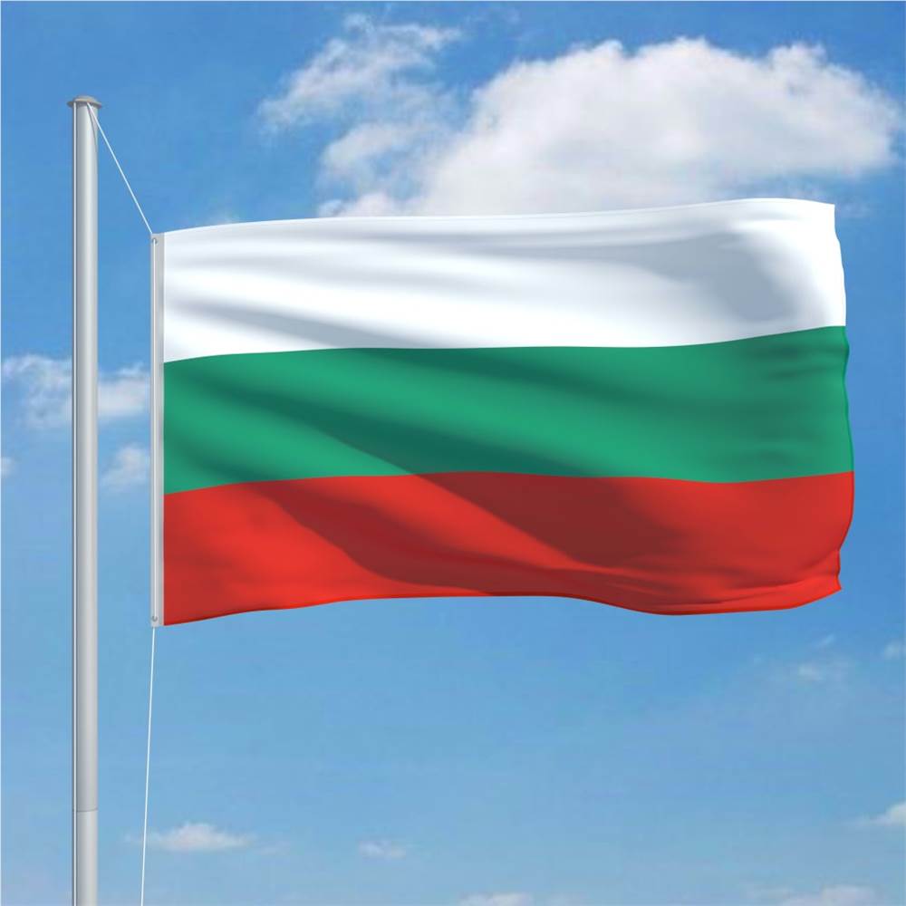 Болгарский флаг фото Bulgaria Flag and Pole Aluminium 6,2 m
