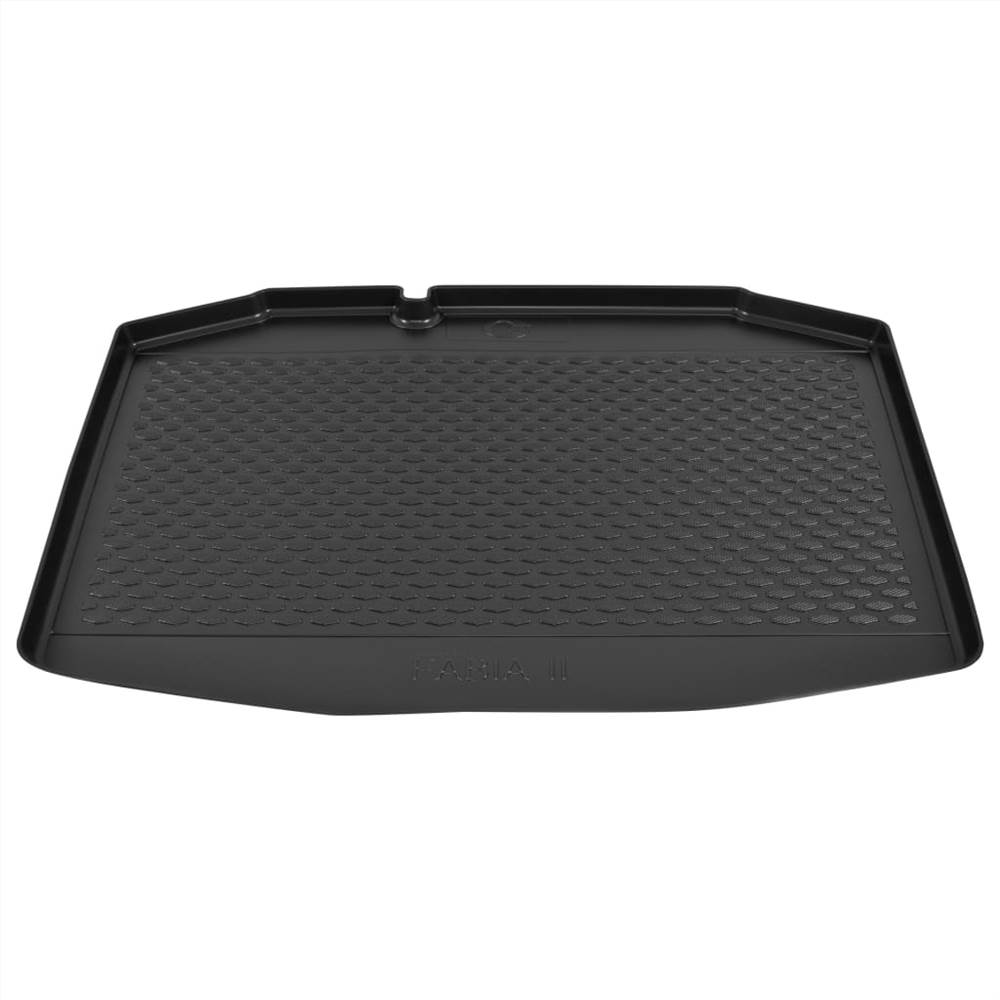 Car Boot Mat for Skoda Fabia II Hatchback (2007-2014) Rubber