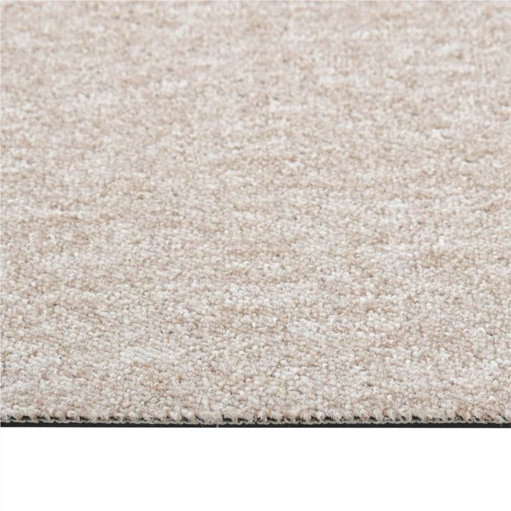 Carpet Floor Tiles 20 Pcs 5 M² 50x50 Cm Light Beige 12 Carpet Floor Tiles 20 pcs 5 m² 50x50 cm Light Beige