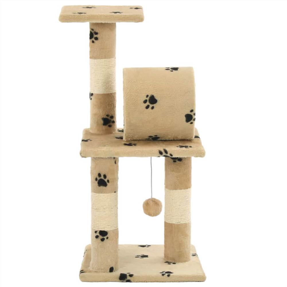 paw print cat tree