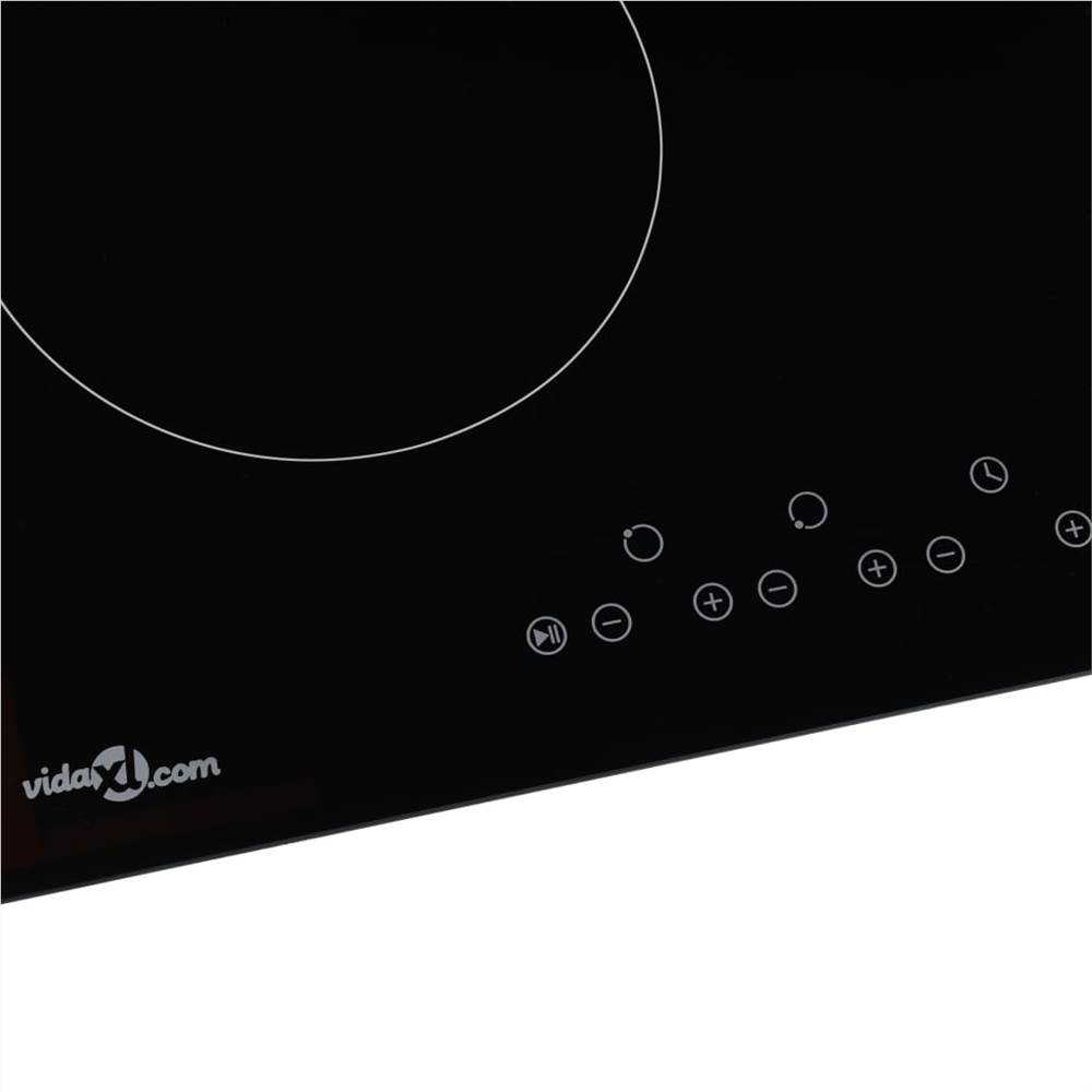 Ceramic Hob with 4 Burners Touch Control 6000 W