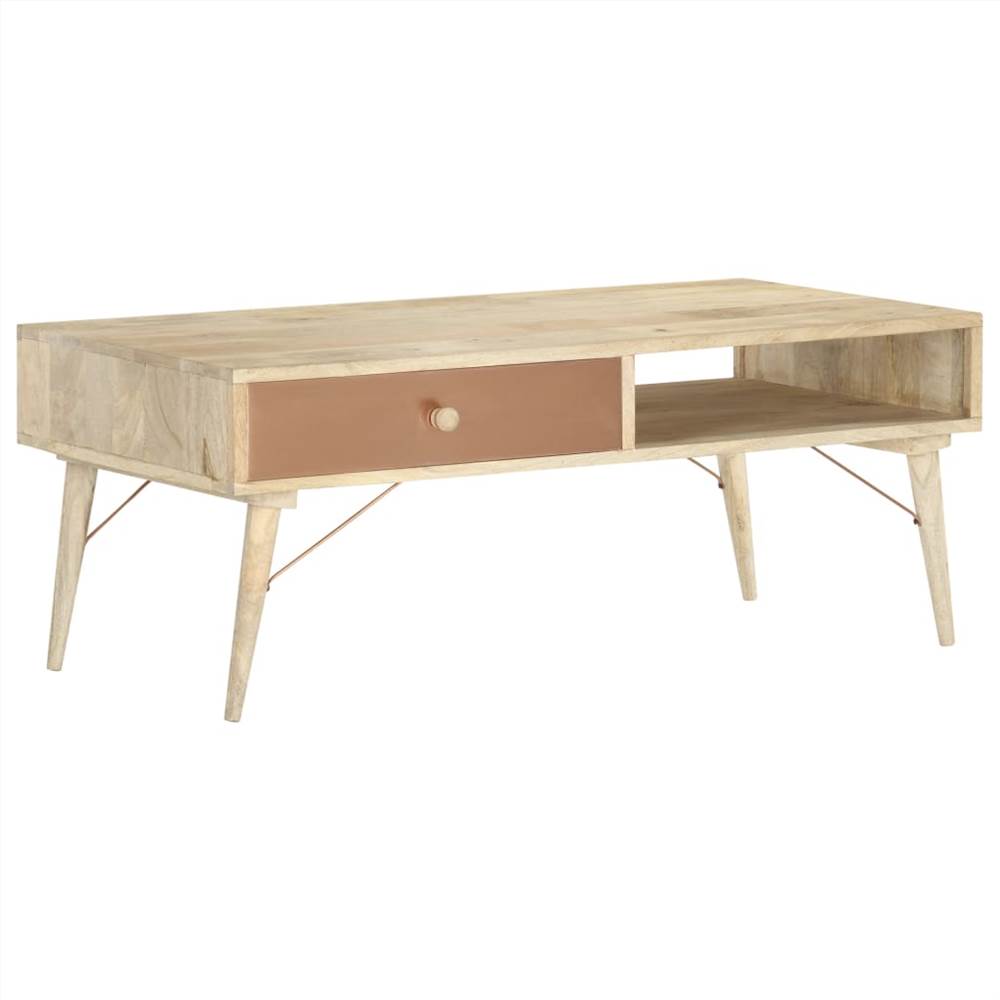 

Coffee Table 118x57x45 cm Solid Mango Wood