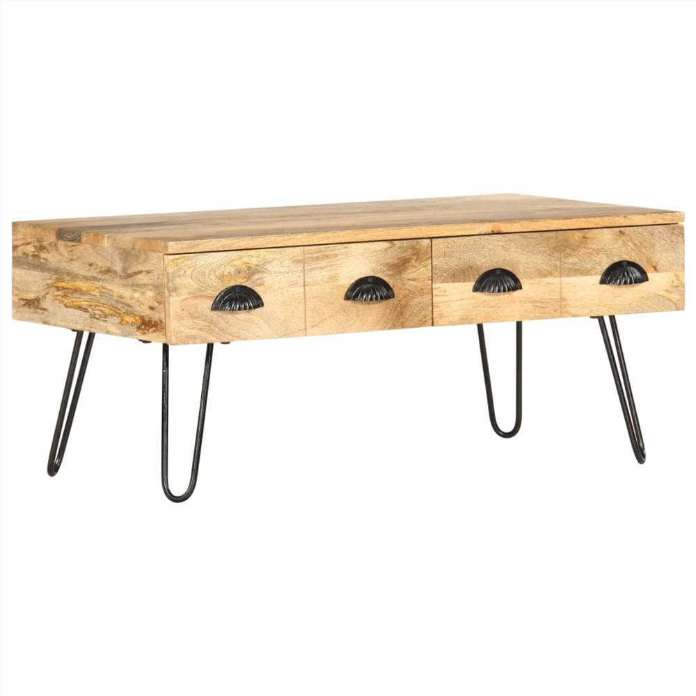 

Coffee Table 90x50x39 cm Solid Mango Wood