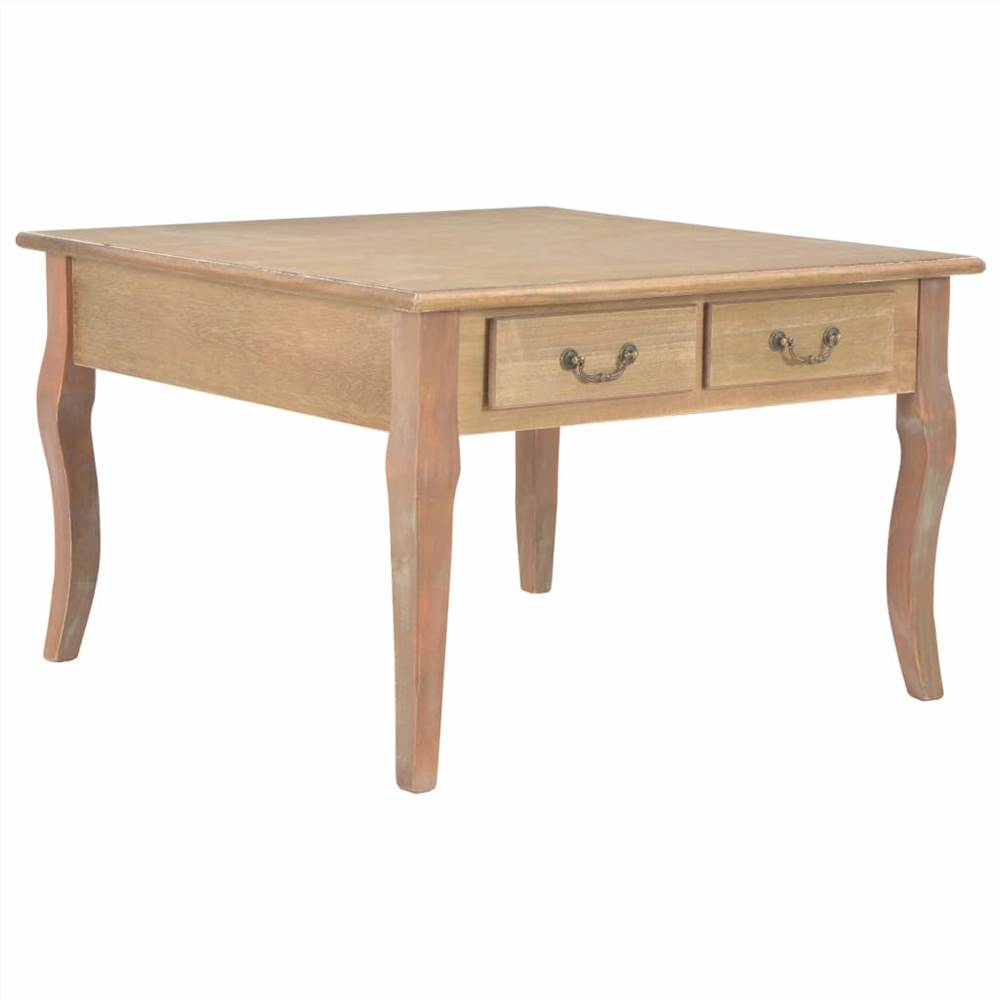 

Coffee Table Brown 80x80x50 cm Wood