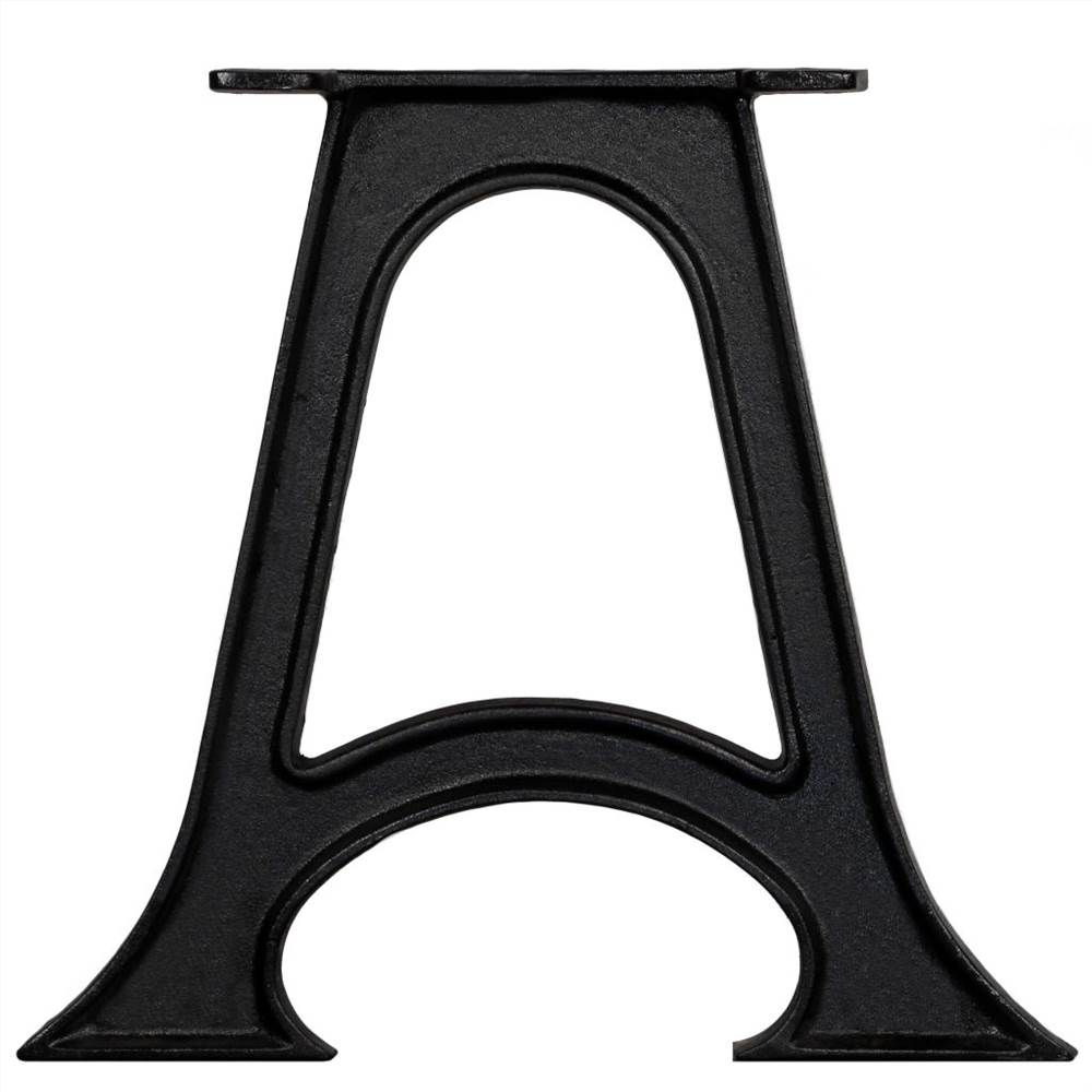 Coffee Table Legs 2 Pcs With Arched Base A Frame Cast Iron