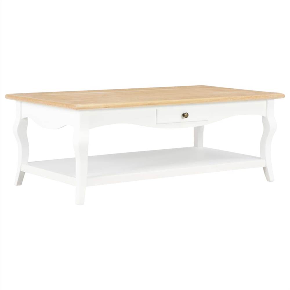

Coffee Table White 110x60x40 cm MDF