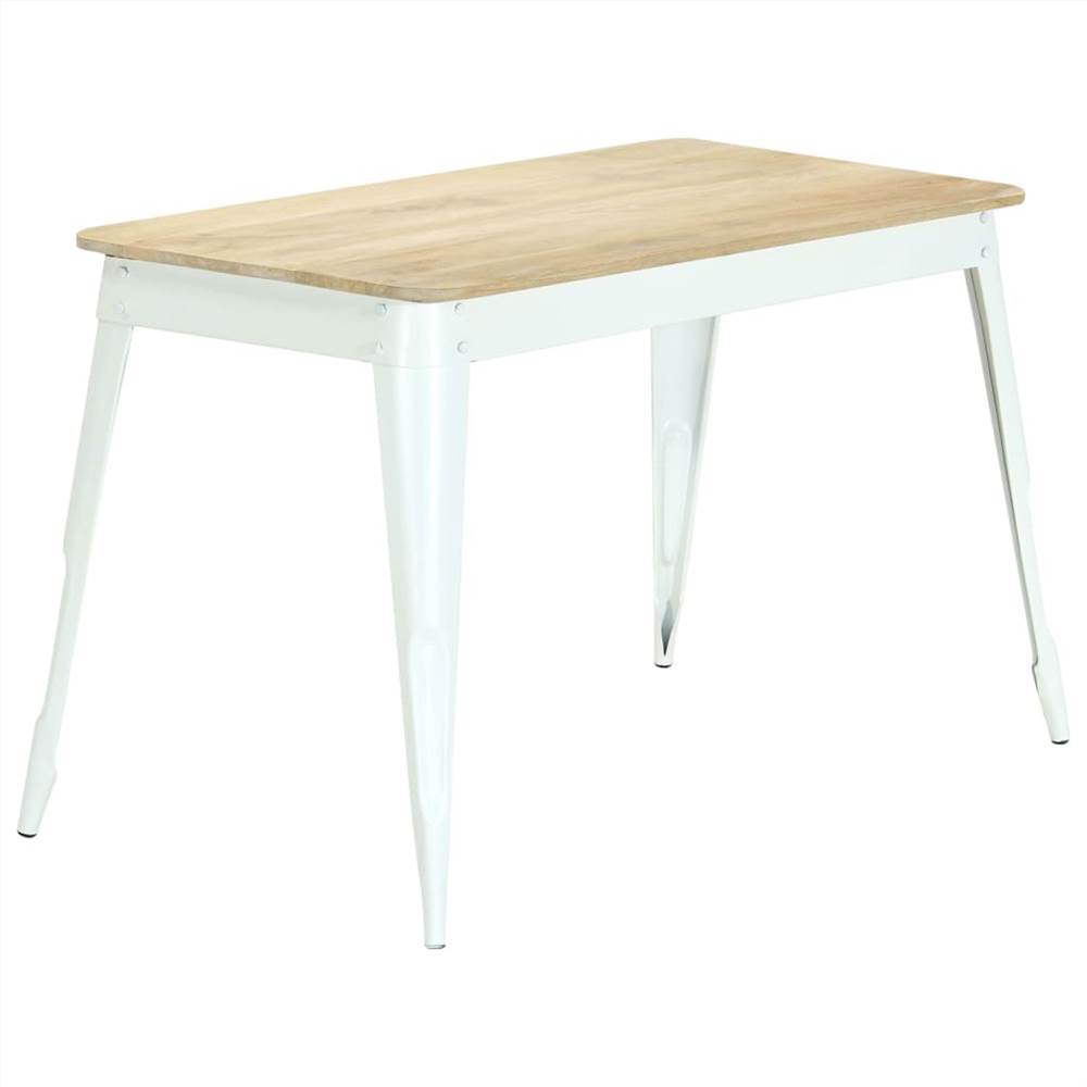 

Dining Table 120x60x76 cm Solid Mango Wood