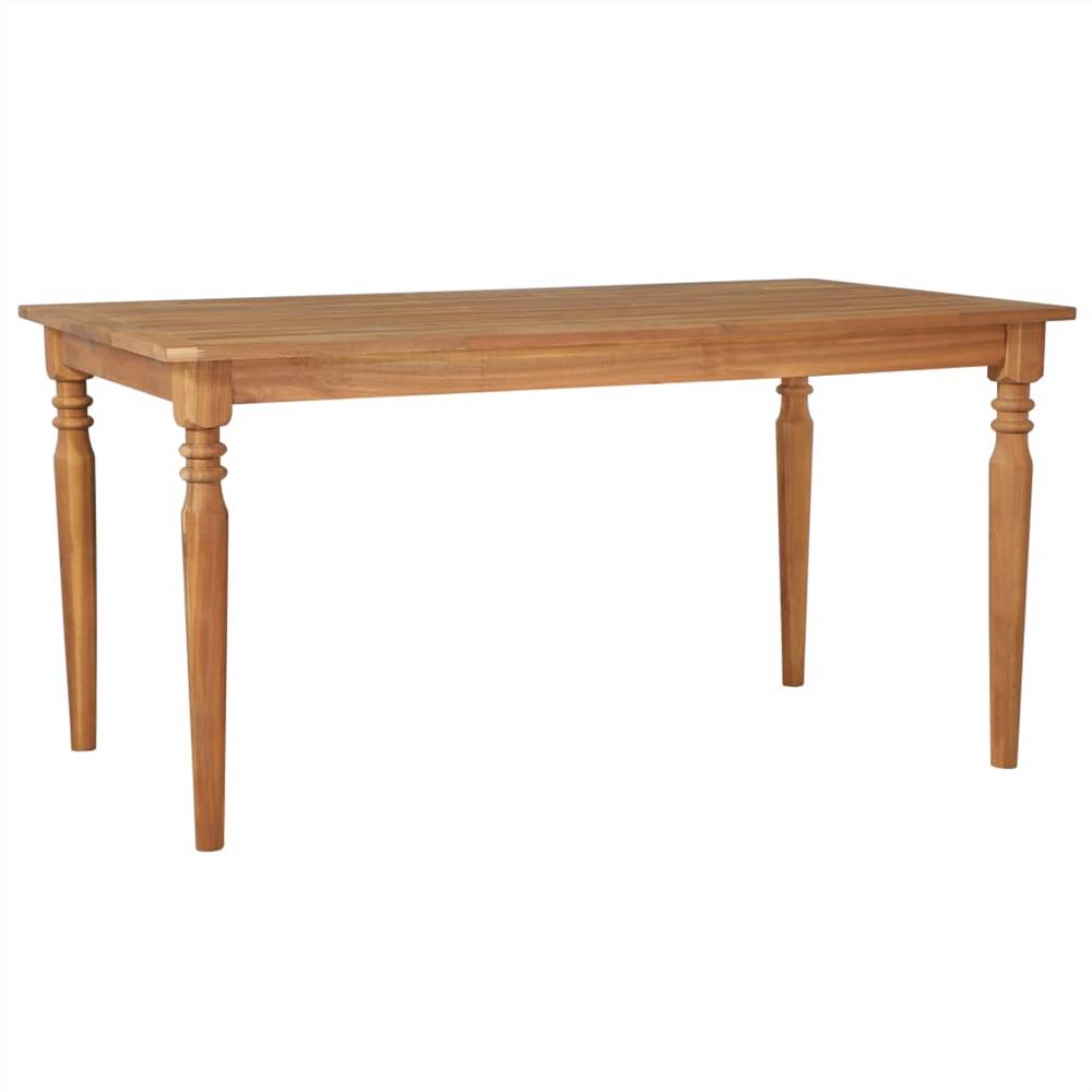 

Dining Table 150x90x75 cm Solid Acacia Wood