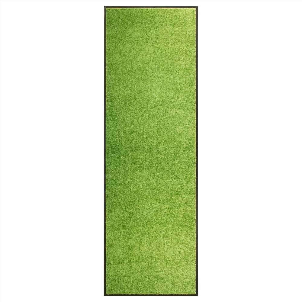 Lábtörlő Mosható zöld 60x180 cm
