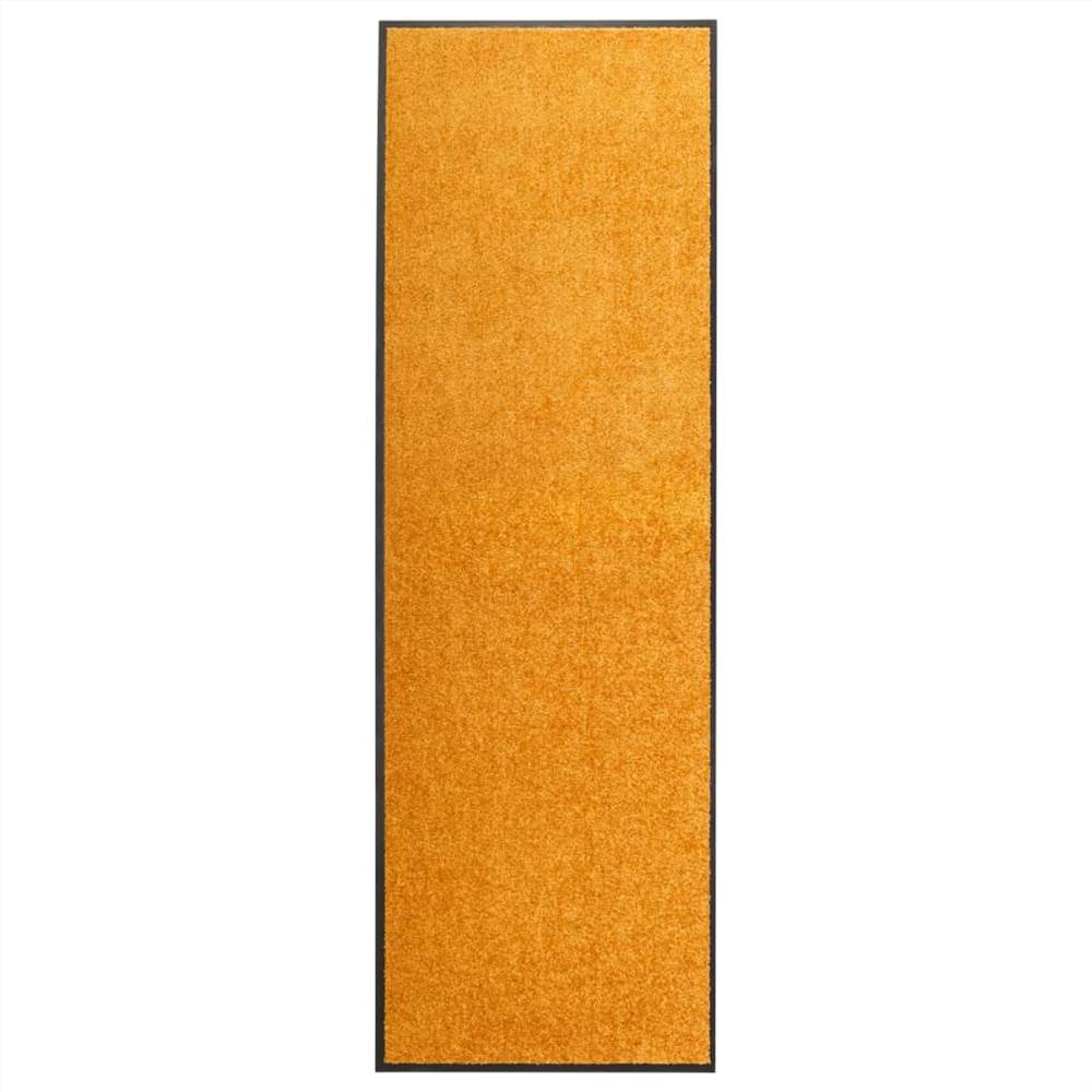 Doormat Πλένεται Πορτοκαλί 60x180 cm