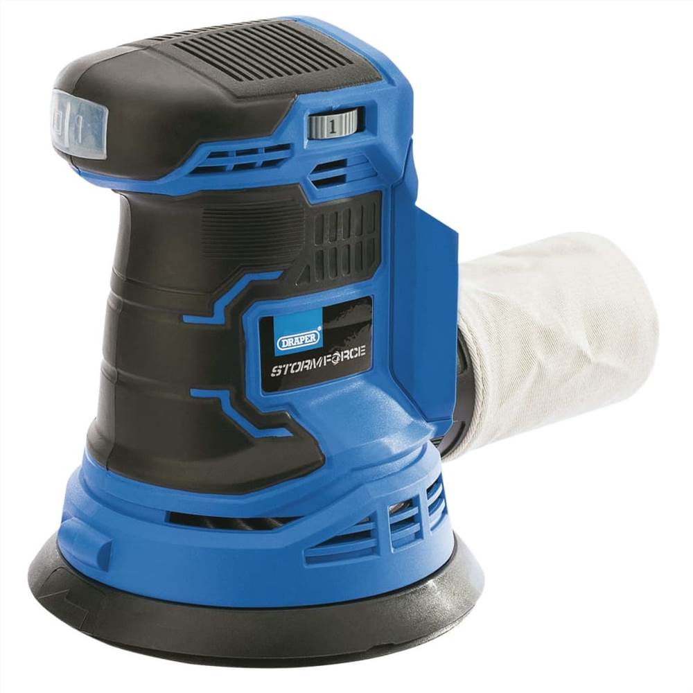 Draper Tools Random Orbit Sander "Storm Force" Bare 20V