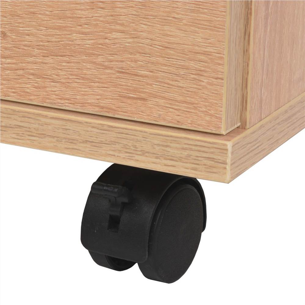 Drawer Unit 33x45x60 cm Oak