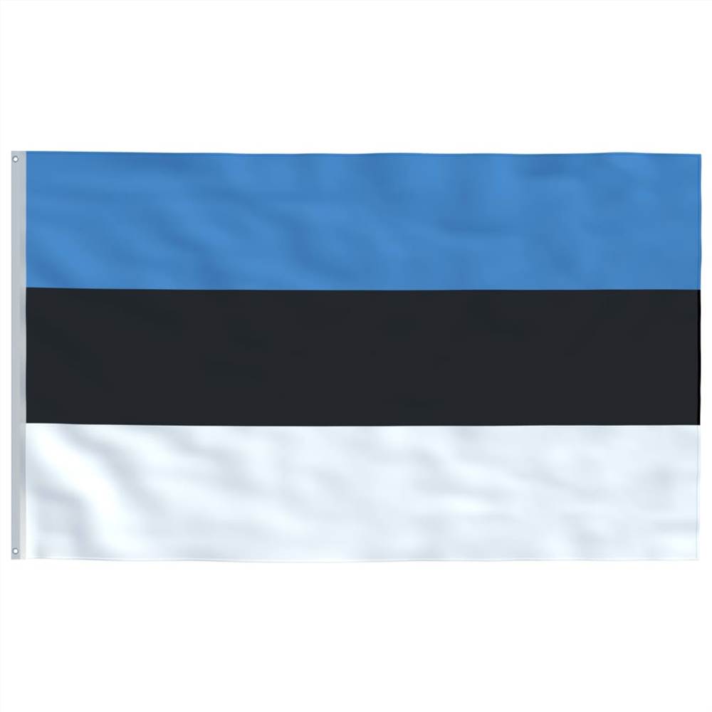 Estonia Flag and Pole Aluminium 6,2 m