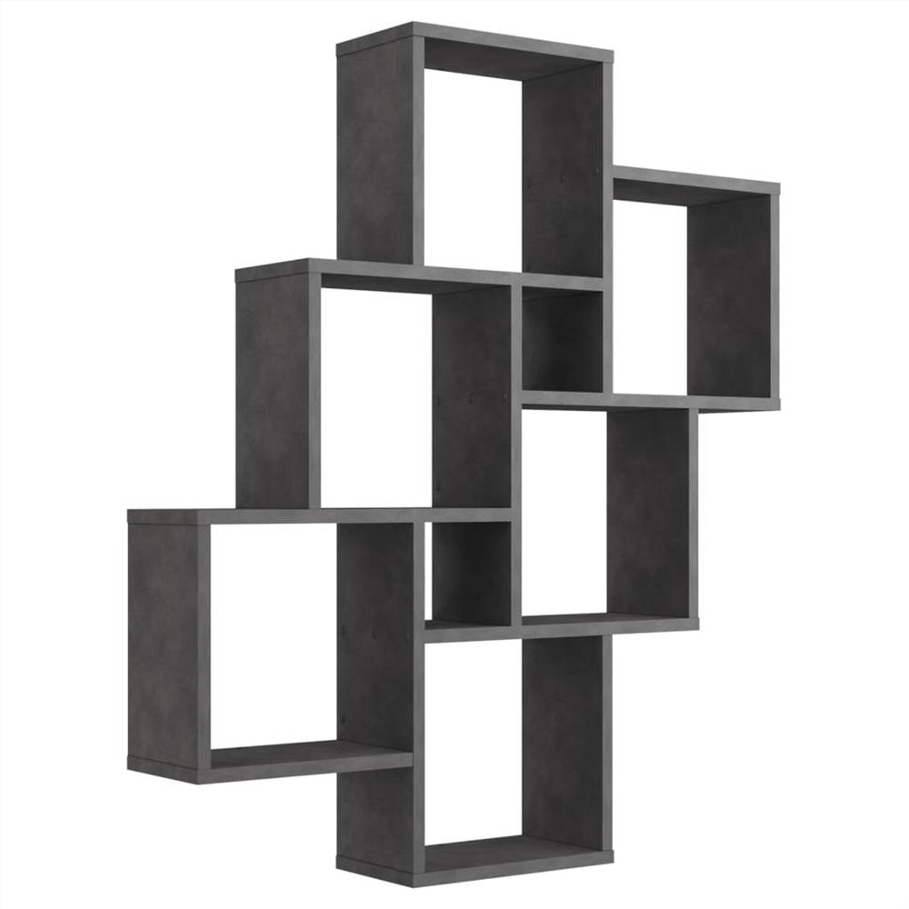 

FMD Wall-mounted Shelf with 8 Compartments Matera