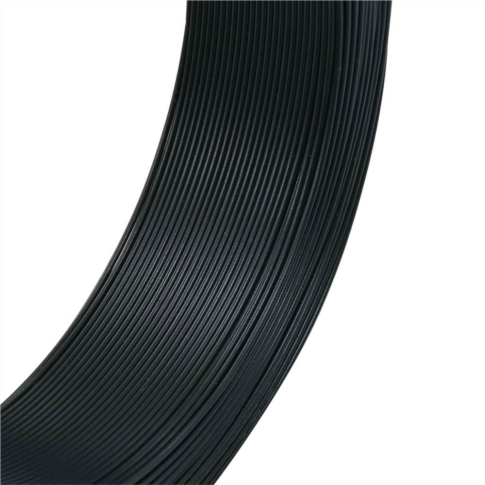 Fence Binding Wire 250 m 1.6/2.5 mm Steel Blackish Green