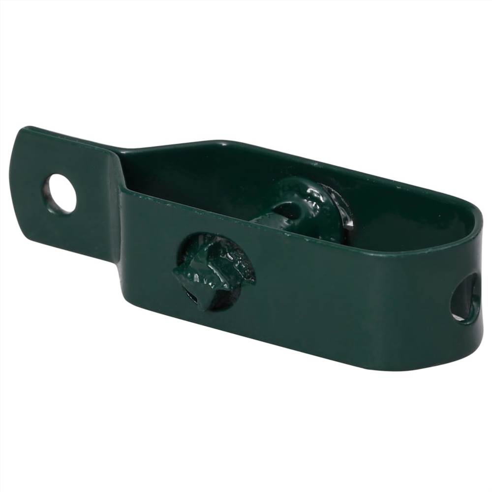 Fence Wire Tensioners 50 pcs 90 mm Steel Green