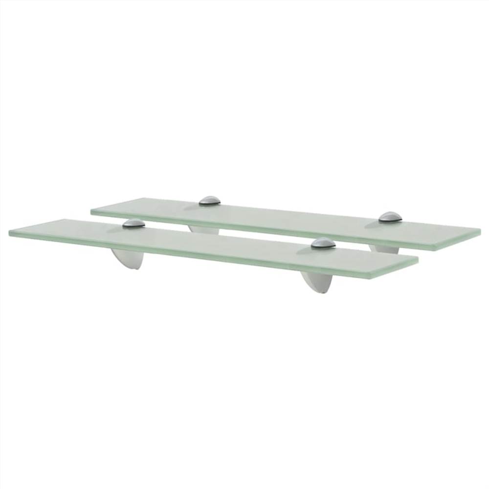 

Floating Shelves 2 pcs Glass 50x20 cm 8 mm