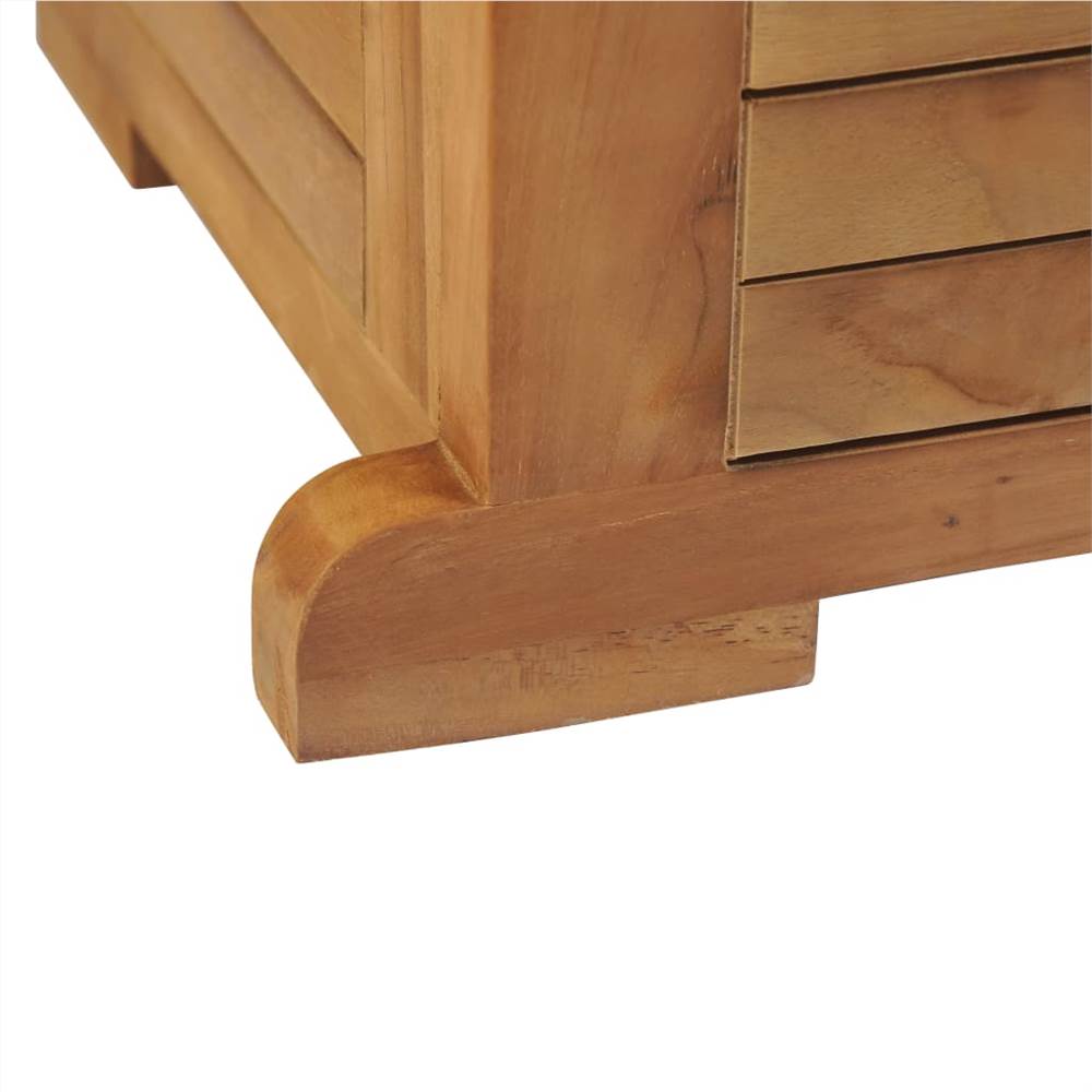Folding Bar Table 155x53x105 cm Solid Teak Wood