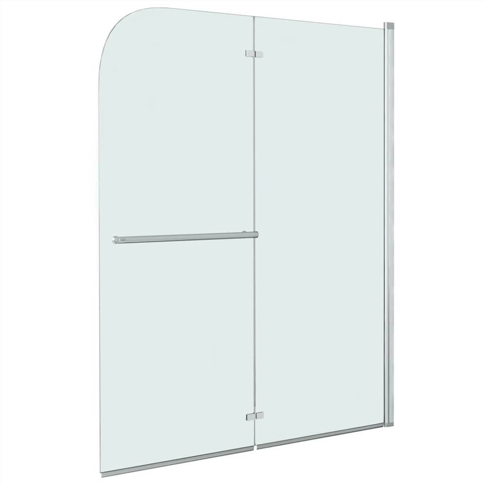 

Folding Shower Enclosure 2 Panels ESG 95x140 cm