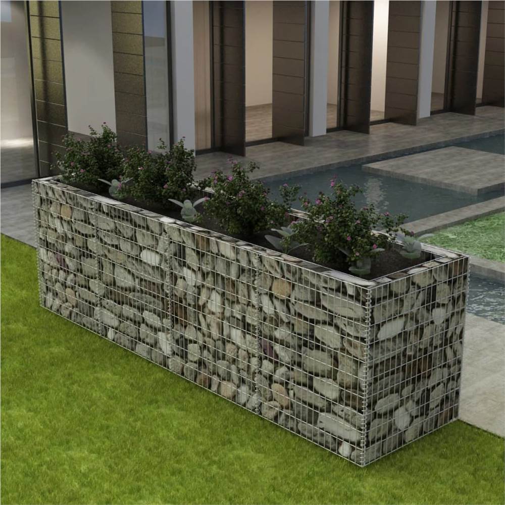 

Gabion Raised Bed Steel 360x90x100 cm