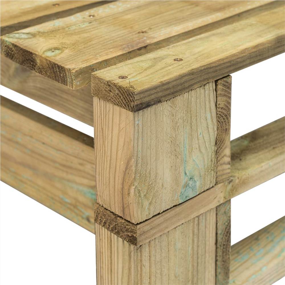 Garden Pallet Bench Wood