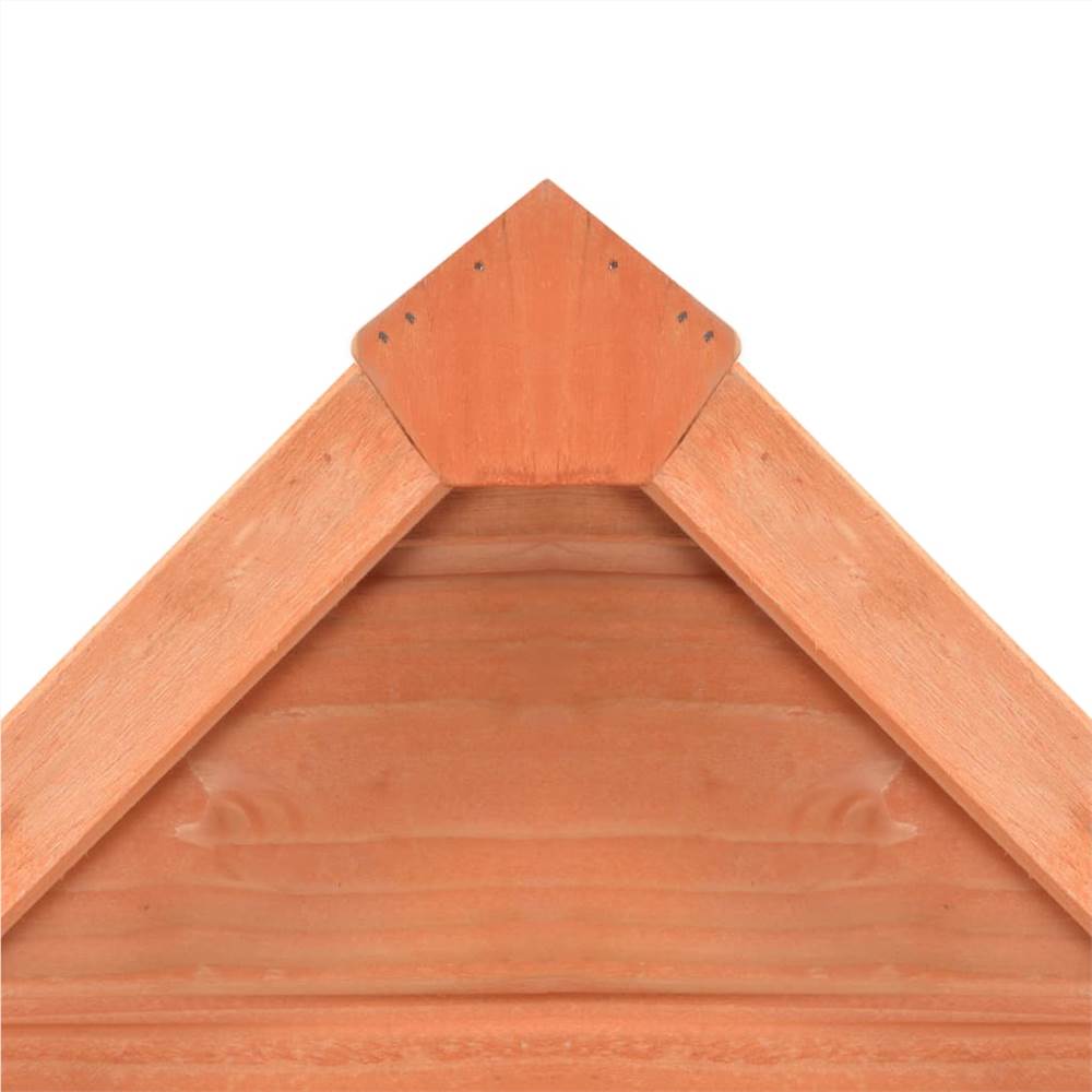 Garden Storage Shed 71x60x213 cm Wood