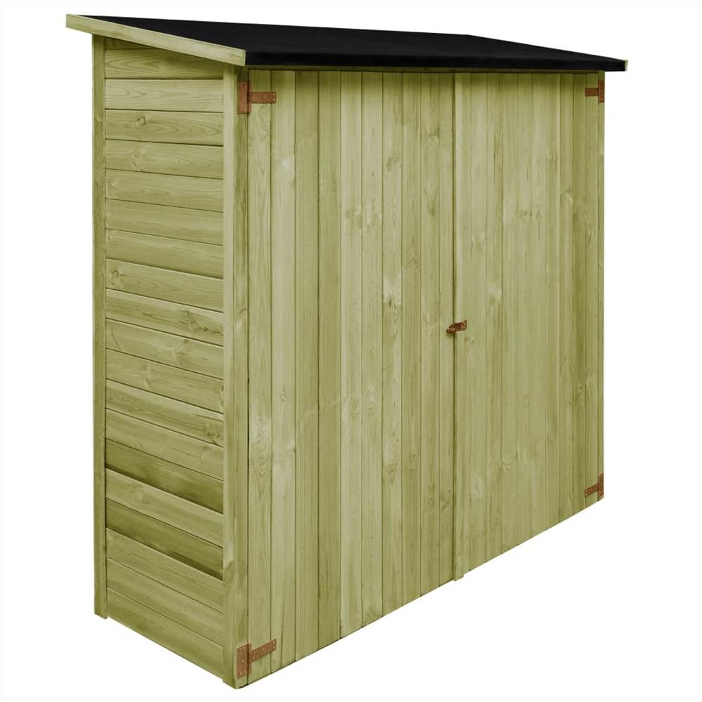 Garden Tool Shed Impregnated Pinewood 182x76x175 cm