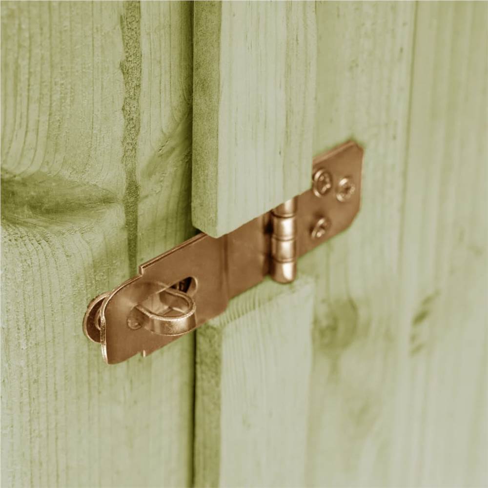 Garden Tool Shed Impregnated Pinewood 182x76x175 cm