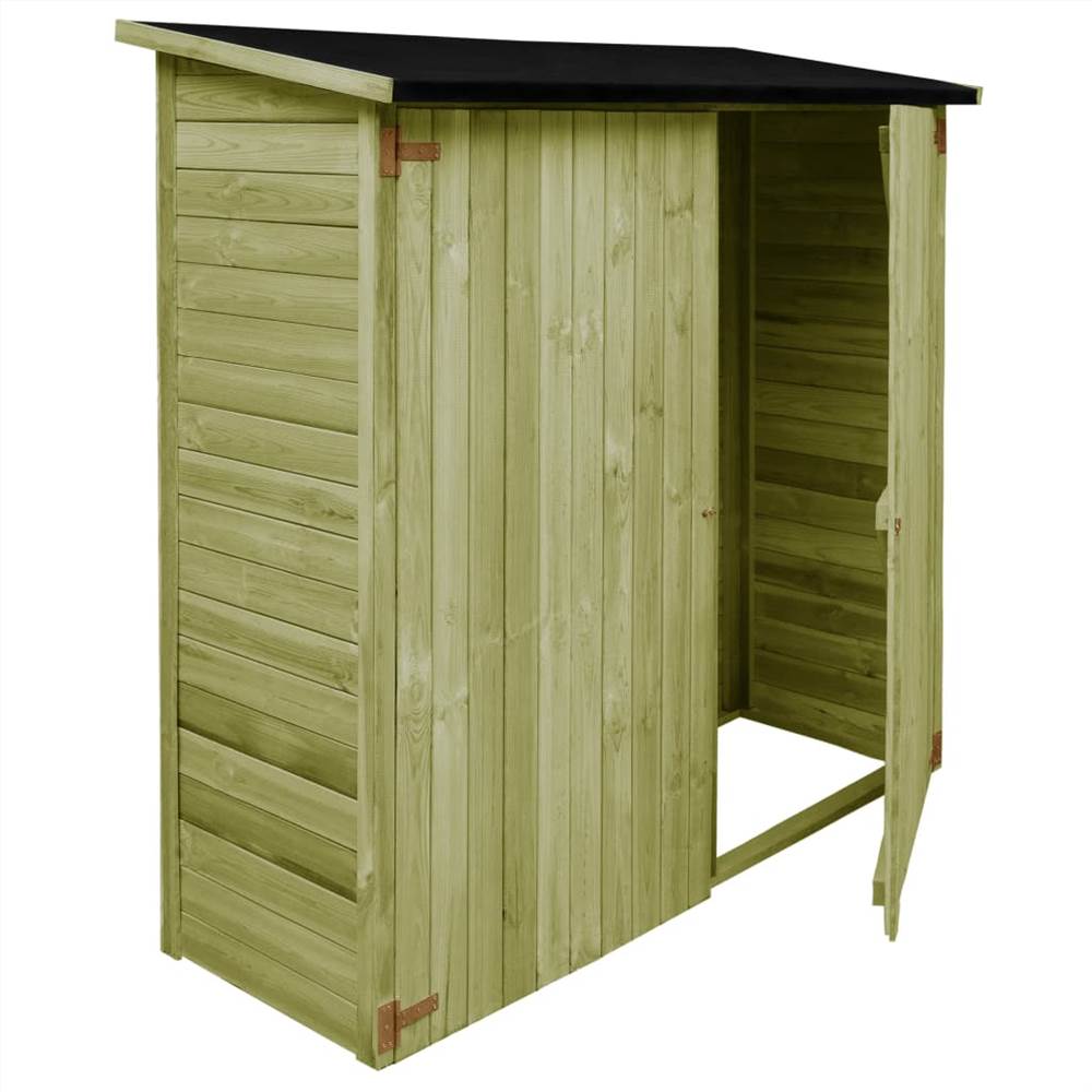 Garden Tool Shed Impregnated Pinewood 182x76x175 cm
