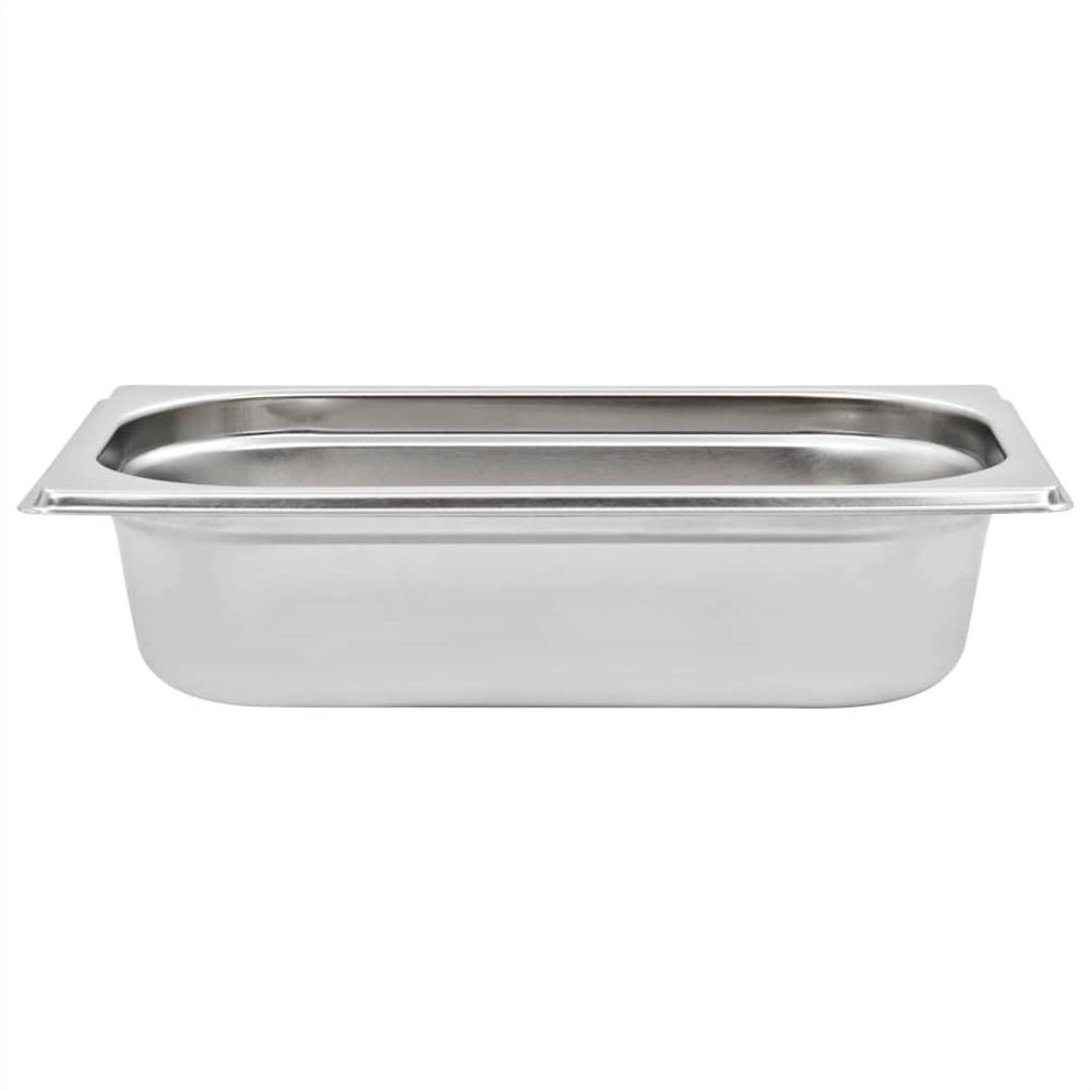 Gastronorm Containers 8 pcs GN 1/4 65 mm Stainless Steel