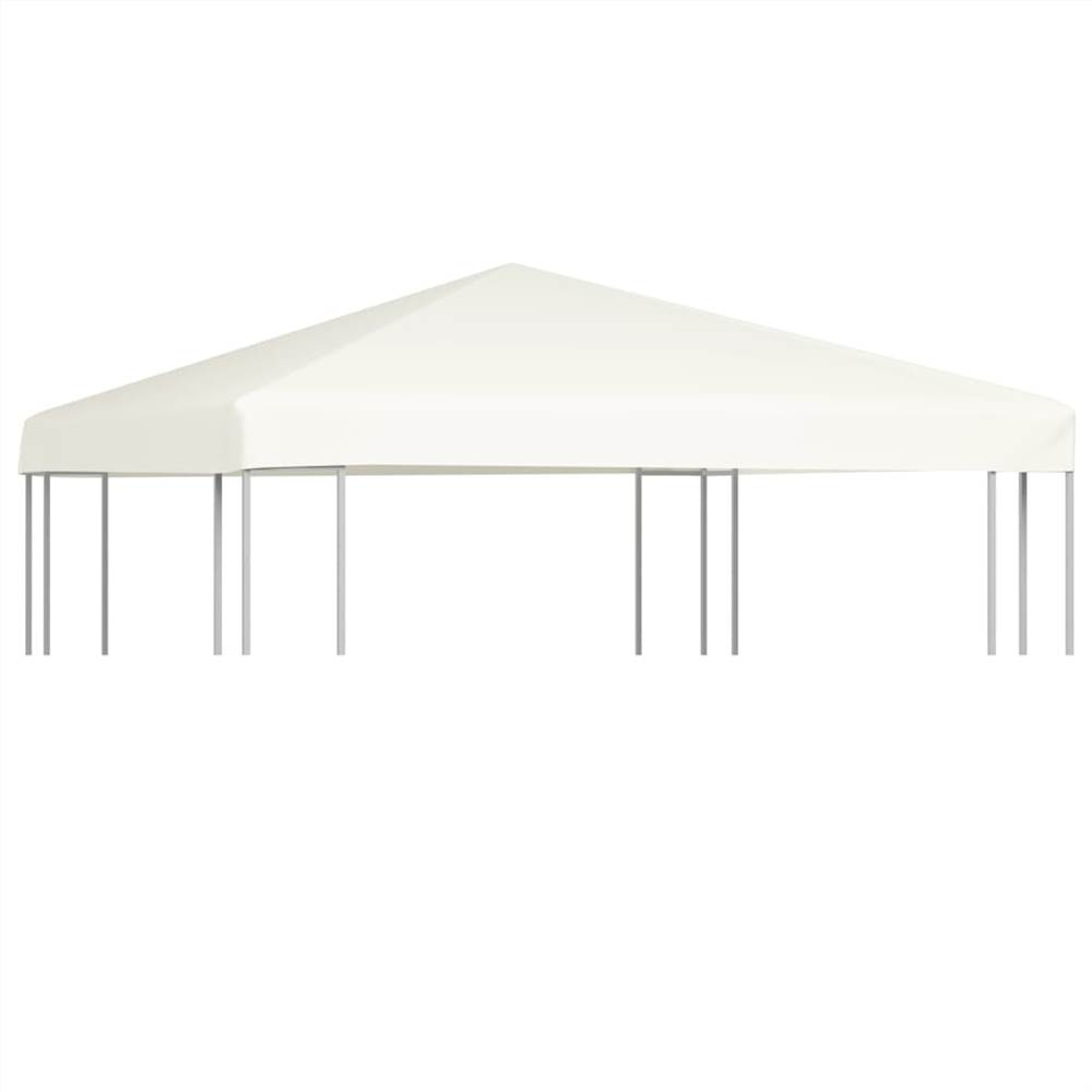 

Gazebo Top Cover 310 g/m² 3x3 m Cream White