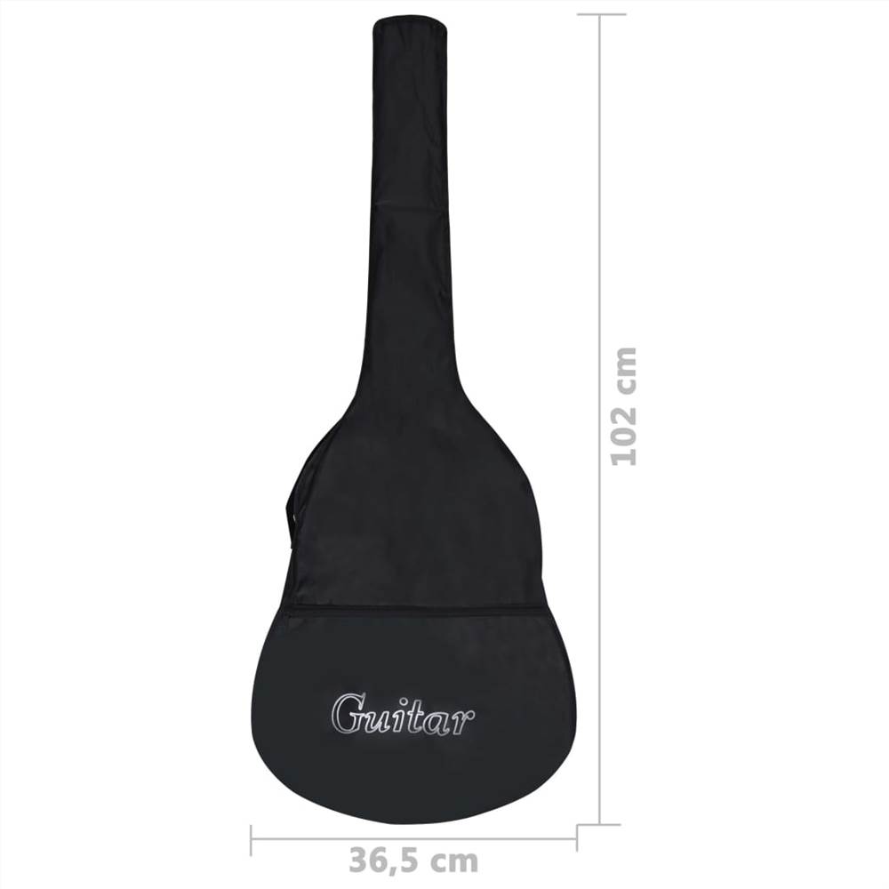 Guitar Bag for 4/4 Classical Guitar Black 102x36.5 cm Fabric