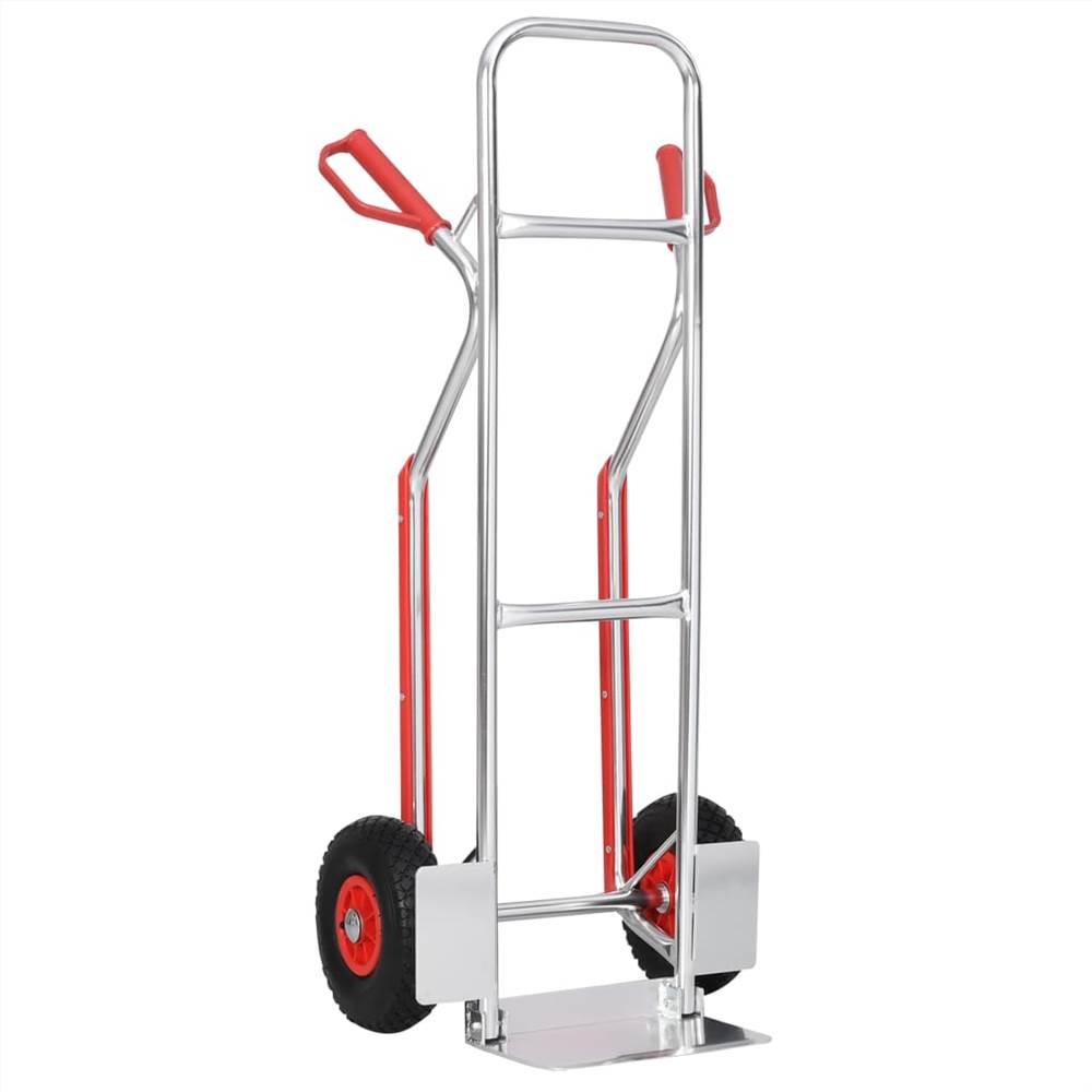 

Hand Truck with Handles 49.5x45x118 cm Aluminium 150 kg