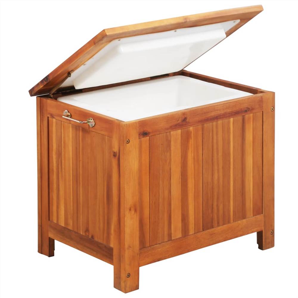 Ice Box Solid Acacia Wood 63x44x50 cm