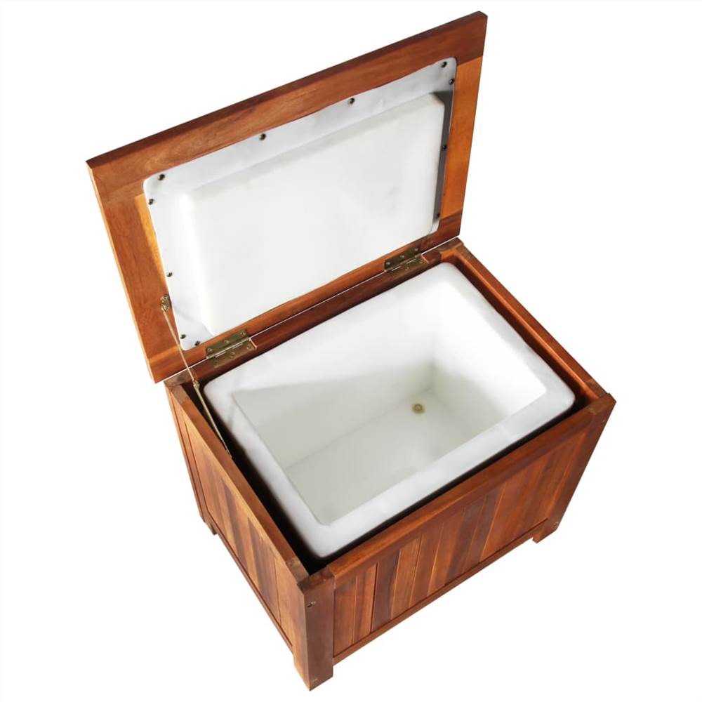 Ice Box Solid Acacia Wood 63x44x50 cm